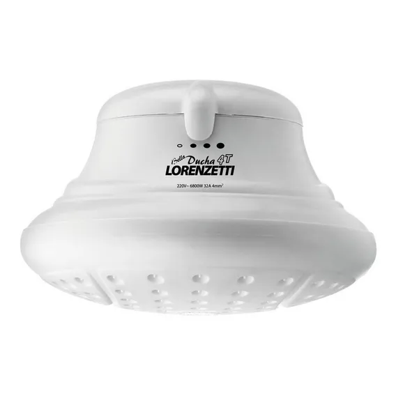 Ducha Lorenzetti 4 Temperaturas Bela Ducha 220v 6800w Acabamento Brilhante Cor Branco Foto 1