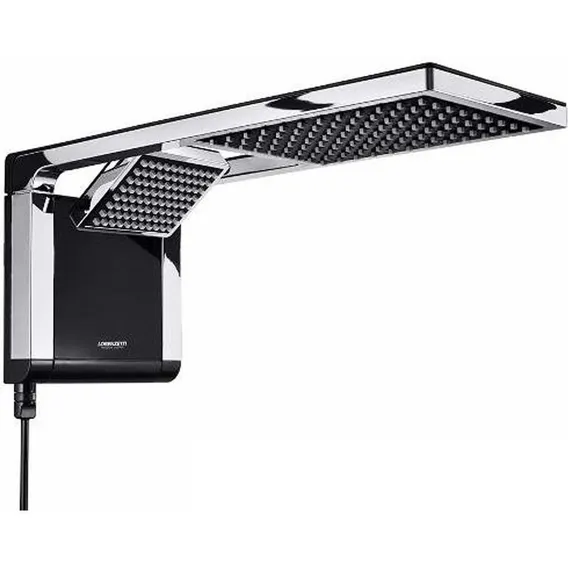 Ducha Lorenzetti Acqua Duo Ultra Preta/cromada 220v 7800w Cor Preto Foto 1