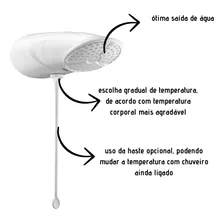 Ducha Lorenzetti Top Jet Eletrônica 7500w 220v Foto mini  2