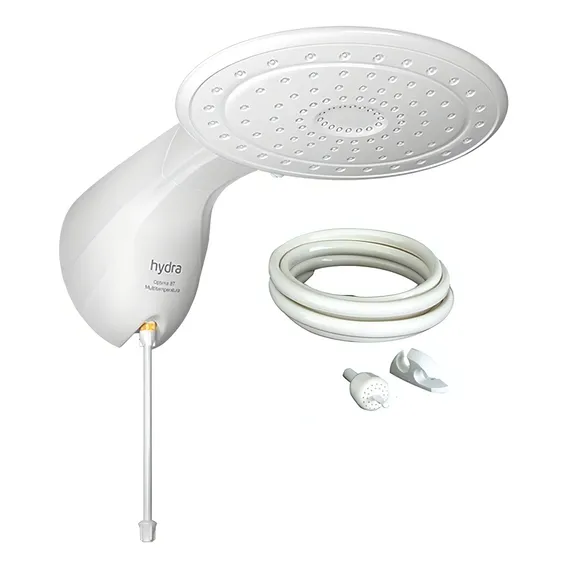 Ducha Ăptima ElĂ©trica 5500w 127v Hydra Cor Branco PotĂȘncia 5500 W Foto 1