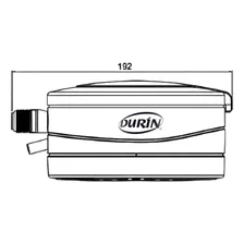 Ducha para Bbanho 4t 6800w 220v Durín 20825 Cor Branco Foto mini 3