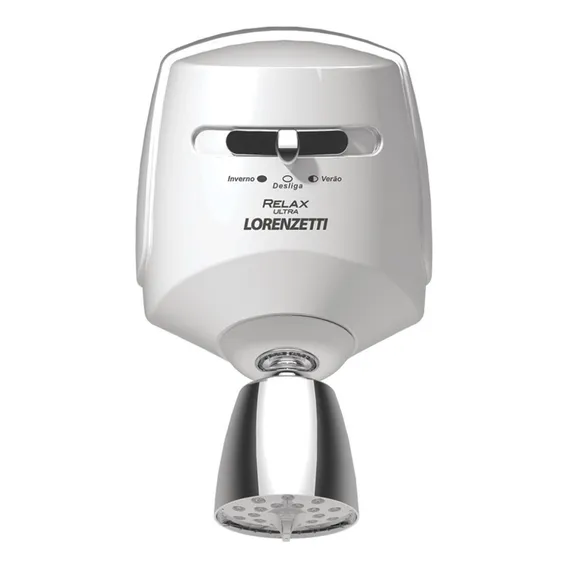 Ducha Relax 127v 5500w Branco/cromado Lorenzetti Foto 1
