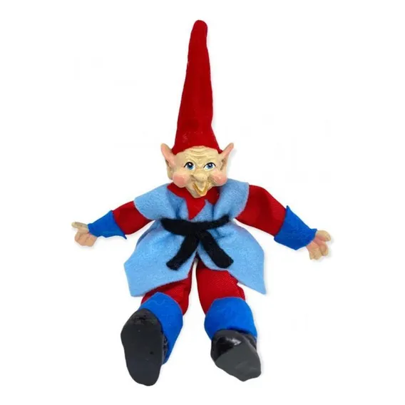 Duende Travesso 20 Cm Em Resina - A Cor Foto 1