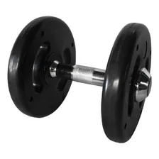 Dumbell Injetado Com Pegada Cromada 10kg Foto mini 1