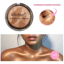 Duo Iluminador E Bronzer Belle Angel B025-u Foto mini  3