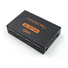 Duplicador Splitter Cabo Hdmi 1x4 Divisor Full Hd 1.4 3d Hub Foto mini 1