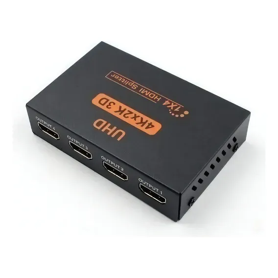 Duplicador Splitter Cabo Hdmi 1x4 Divisor Full Hd 1.4 3d Hub Foto 1