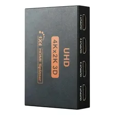 Duplicador Splitter Cabo Hdmi 1x4 Divisor Full Hd 1.4 3d Hub Foto mini 4