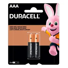 Duracell Pilha Alcalina Aaa Palito Kit 2 Unidades Foto mini 1