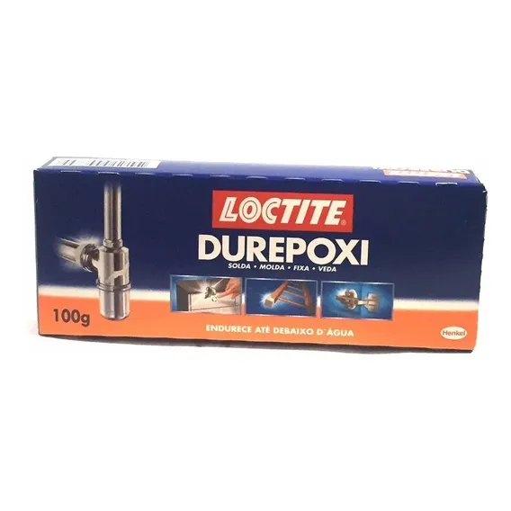 Durepoxi Adesivo Epoxi Massa Loctite 100g Henkel Foto 1