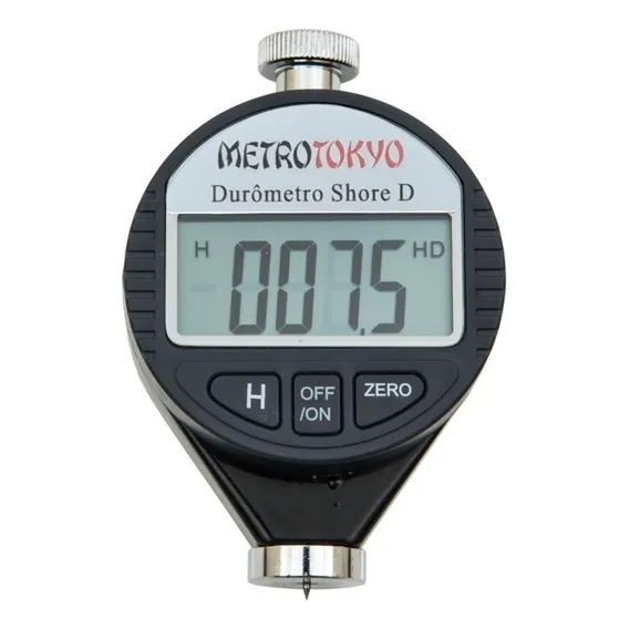 Durômetro Portátil Digital Shore D + Certificado Calibração Foto 1