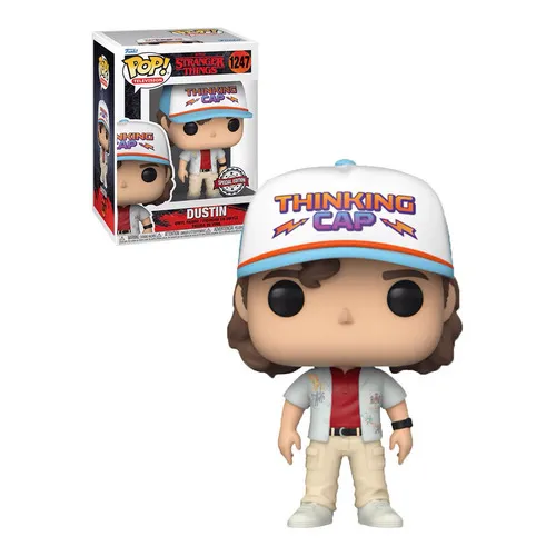 Dustin 1247 Exclusivo Pop Funko Stranger Things Foto 1
