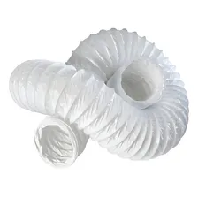 Duto Flexível Pvc Ventilação Exaustor Coifa 4 Pol 100mm 5mts Foto mini 3