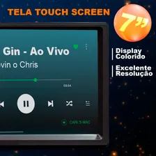 Dvd 2 Din Multimidia Bluetooth Usb Sd Tela 7 Hd Espelhamento Foto mini 4
