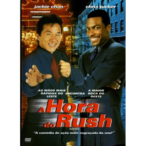 Dvd A Hora Do Rush ( Jackie Chan ) Dublado - Novo Foto 1