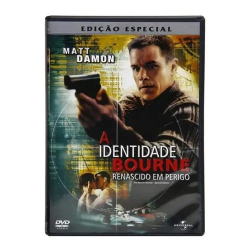 Dvd A Identidade Bourne Renascido Em Perigo - Universal Foto 1
