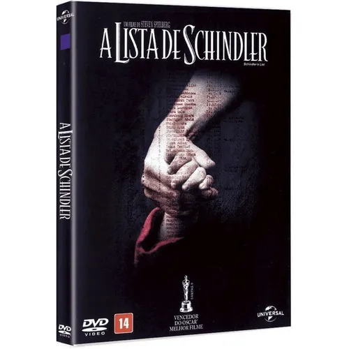 Dvd A Lista De Schindler 1993 Steven Spielberg - Lacrado Foto 1