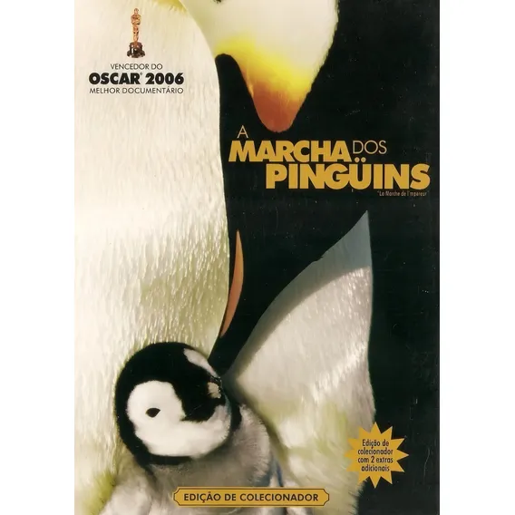 Dvd A Marcha Dos Pinguins Foto 1