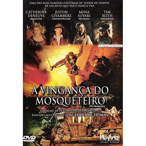 Dvd A Vingança Do Mosqueteiro - Playarte Foto 1