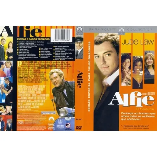 Dvd Alfie O Sedutor Jude Law - Lacrado Foto 1
