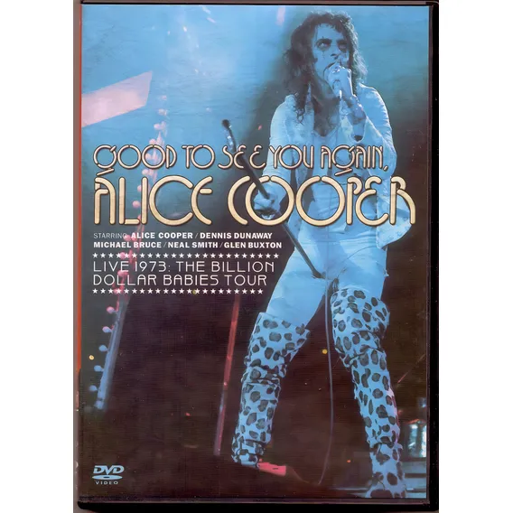 Dvd Alice Cooper - Good To See You Again Foto 1