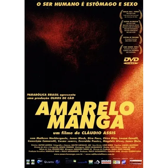 Dvd - Amarelo Manga - ( Amarelo Manga ) De Cláudio Assis Foto 1