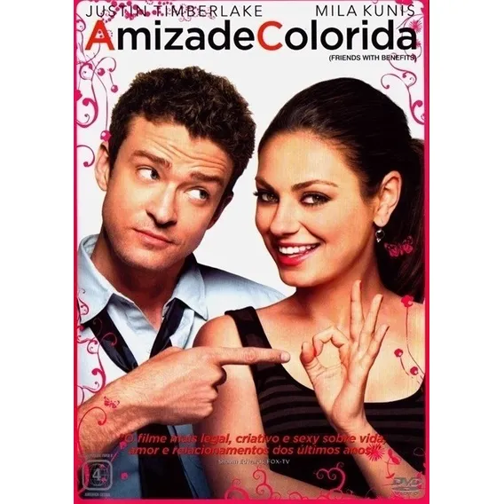 Dvd Amizade Colorida - Mila Kunis - Original Lacrado Foto 1