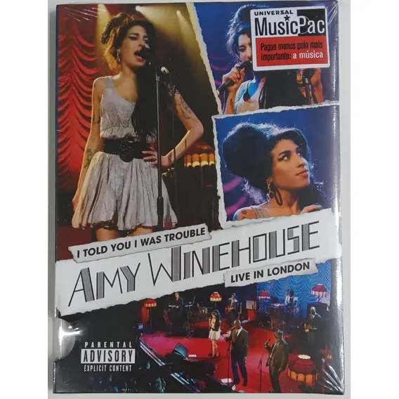 Dvd Amy Winehouse - Live In London - Digipack Foto 1