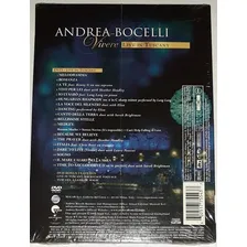 Dvd Andrea Bocelli Vivere Live In Tuscany - Original Lacrado Foto  mini 1
