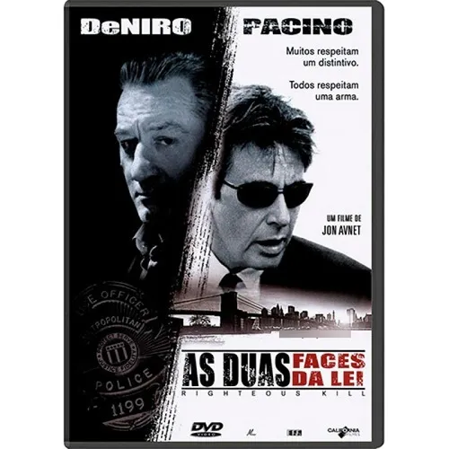 Dvd - As Duas Faces Da Lei - Robert De Niro, Al Pacino Foto 1