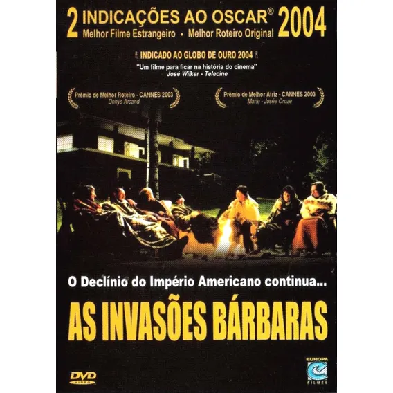 Dvd - As Invasões Bárbaras - ( Les Invasions Barbares ) Foto 1