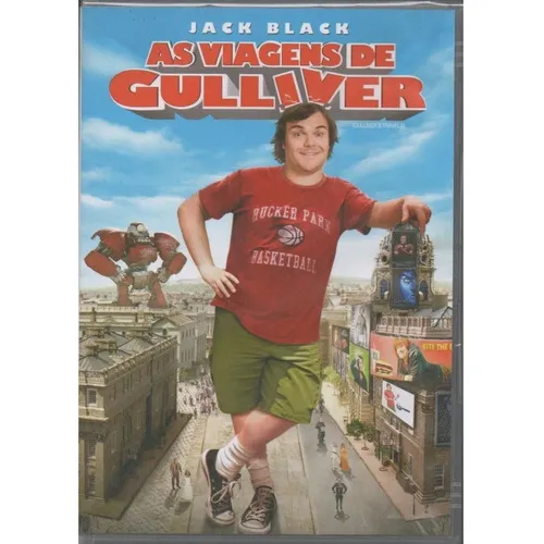Dvd As Viagens De Gulliver - Jack Black - Original Lacrado Foto 1