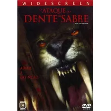 Dvd Ataque Do Dente De Sabre - Original Novo Lacrado Foto mini 1