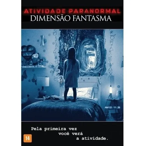 Dvd - Atividade Paranormal: Dimensão Fantasma Foto 1