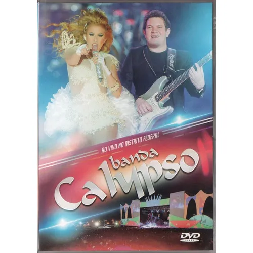 Dvd Banda Calypso - Ao Vivo No Distrito Federal - Novo Foto 1