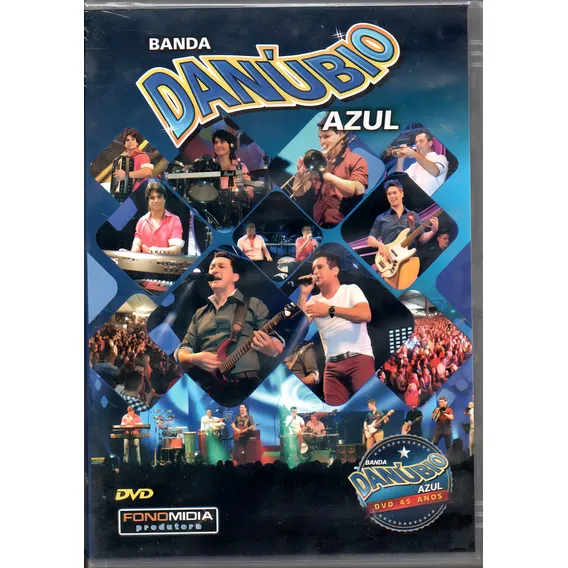 Dvd Banda Danúbio Azul 45 Anos Ao Vivo Foto 1