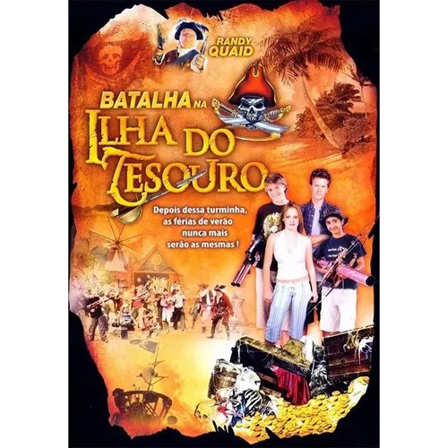 Dvd Batalha Na Ilha Do Tesouro - Original - Novo - Lacrado Foto 1