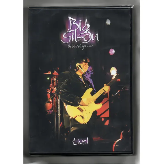 Dvd Big Gilson E Blues Dynamite - Live -c/ Giuseppe Puopolo Foto 1