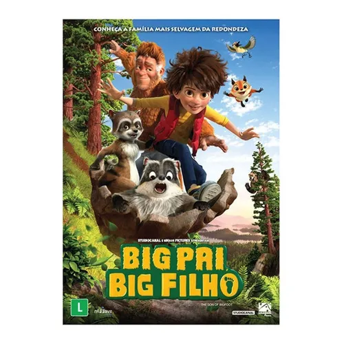 Dvd Big Pai Big Filho - Animação - Lacrado Original Foto 1