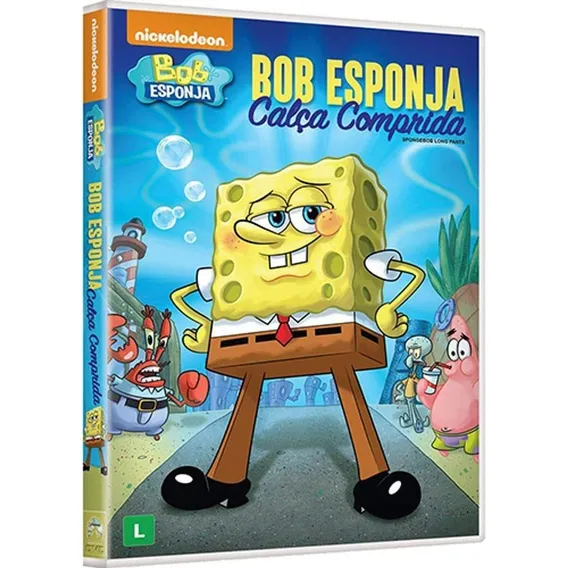 Dvd Bob Esponja: Calça Comprida (novo) Foto 1