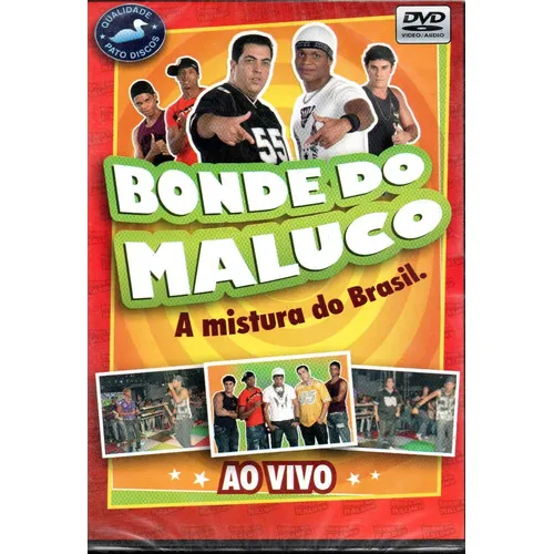 Dvd Bonde Do Maluco - A Mistura Do Brasil - Ao Vivo - Novo Foto 1