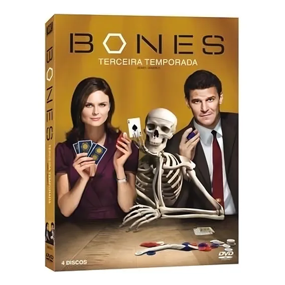 Dvd Bones Terceira Temporada Foto 1