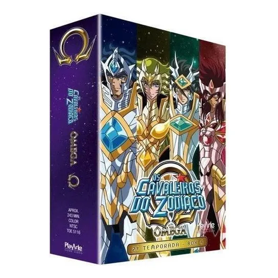 Dvd Box 4 - Cavaleiros Do Zodiaco Omega Segunda Temporada Foto 1