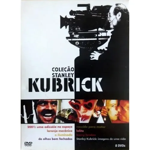 Dvd Box Coleção Stanley Kubrick - 8 Dvd S - Box Lacrado Foto 1