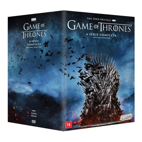 Dvd Box - Game Of Thrones - A Série Completa - 39 Discos Foto 1