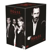 Dvd Box House - A Série Completa - 1ª A 8ª Temporada Foto mini 1