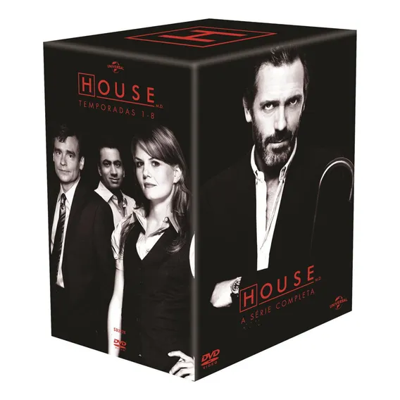 Dvd Box House - A Série Completa - 1ª A 8ª Temporada Foto 1