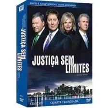 Dvd - Box Justiça Sem Limites: Quarta Temporada - 5 Discos Foto  mini 1