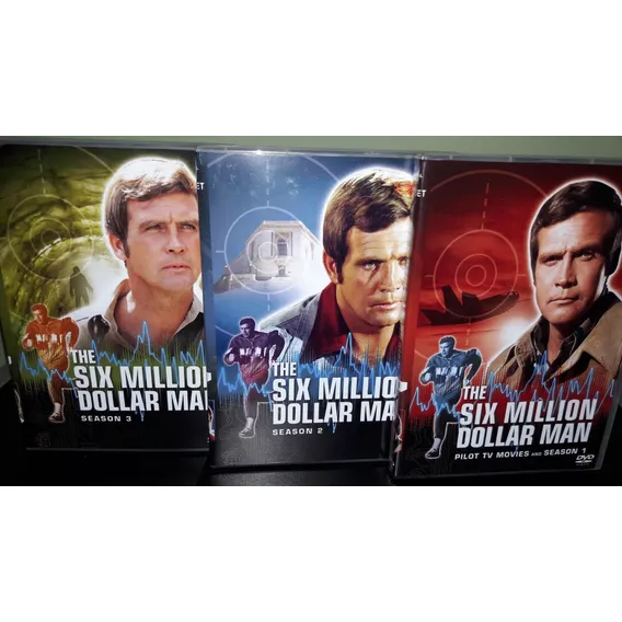 Dvd Box O Homem De 6 Milhões De Dólares (17 Dvds) Foto 1