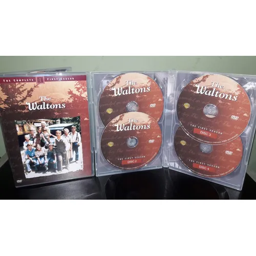 Dvd Box Os Waltons - Temporada 1 Completa Em 8 Dvds Digital Foto 1
